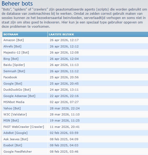 Beheer bots